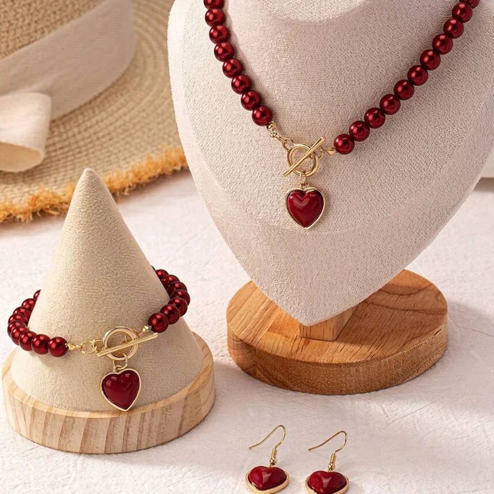 Pearl Bloom Charm Set