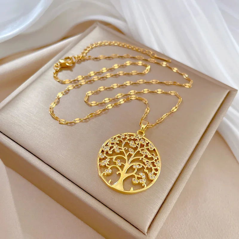 ✨ Golden Tree of Life Necklace ✨
