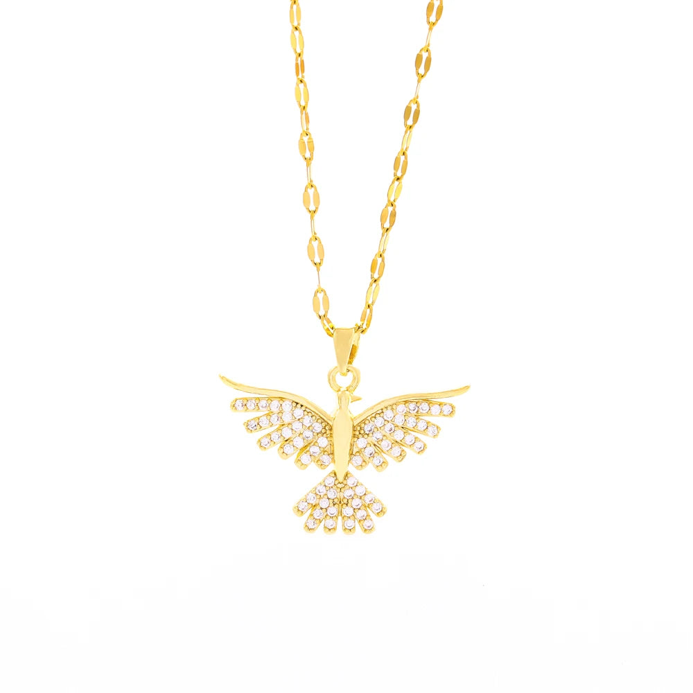 ✨ Golden Phoenix Necklace ✨