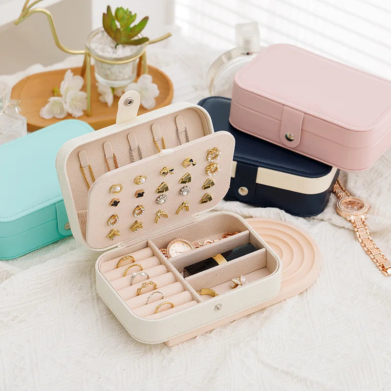 Portable Jewelry Organizer Travel Case