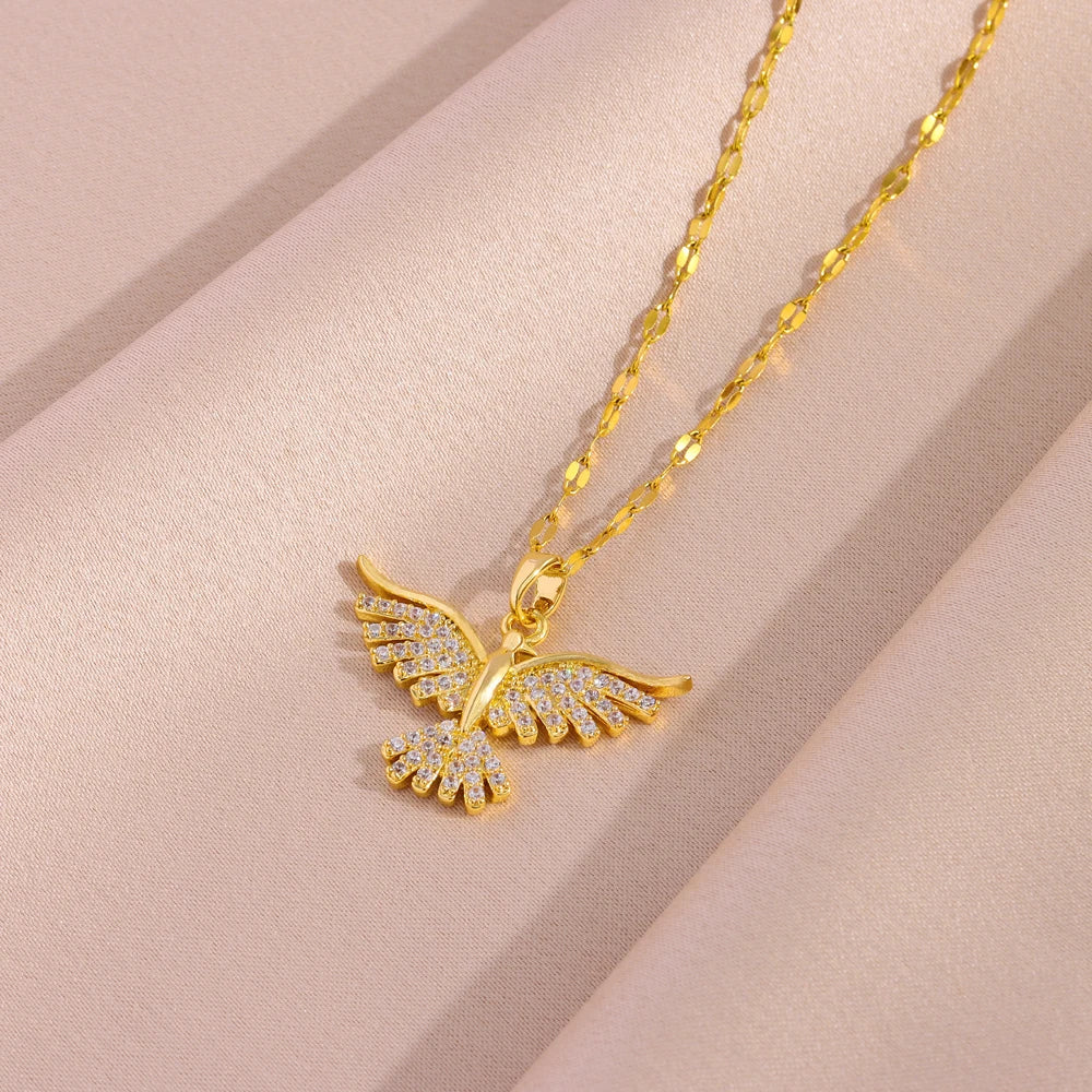 ✨ Golden Phoenix Necklace ✨