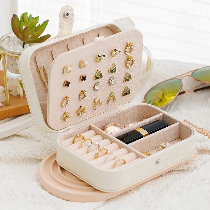 Portable Jewelry Organizer Travel Case