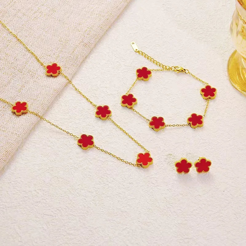 Floral Grace Jewelry Set