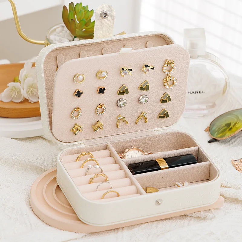 Portable Jewelry Organizer Travel Case